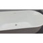 Baignoire autoportante 66,5 "avec drain interne Streamline-101686614