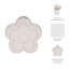 Sagebrook Home 7" Flower Power Object Vase, Ivory