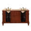 Ensemble de meuble-lavabo double 60 po Hartell