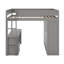 Lit mezzanine double avec placards et bureau-1478596314