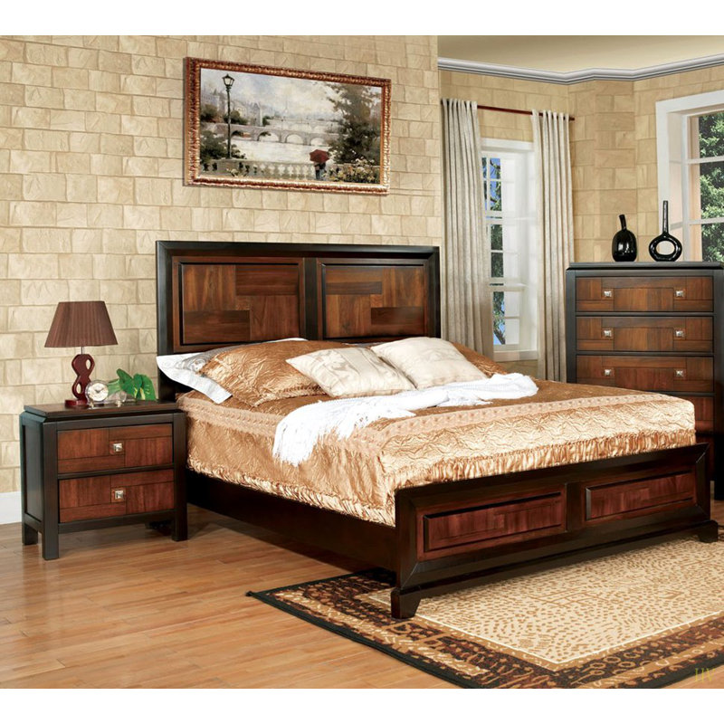 Table de chevet Acacia 1Pc Only