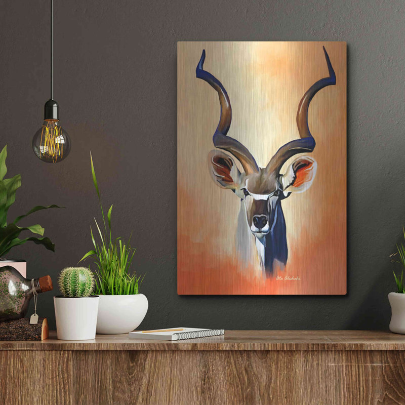 «Antelope Head» par Ata Alishahi, H 16 po x l 12 po