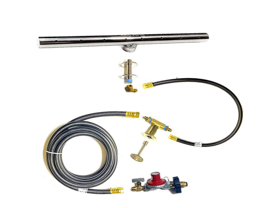 Easy Fire Pits Deluxe Propane Fire Pit Connection Kit and Lifetime