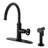 Kingston Brass Ostro Single-Handle Deck Mount Kitchen Faucet-105627316