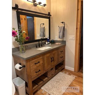 Meuble-lavabo simple
