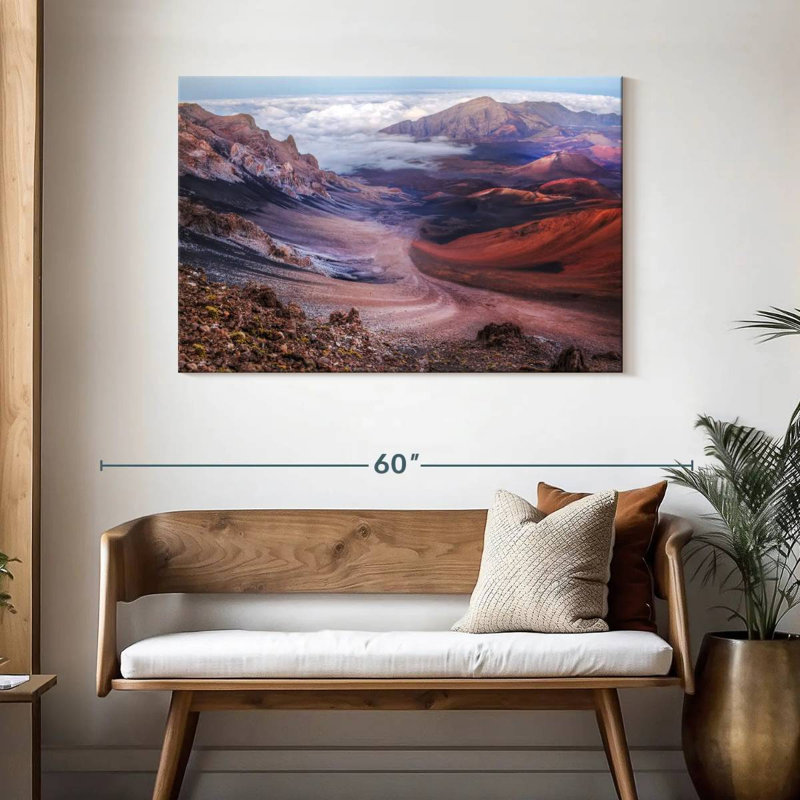 Alvord The East Maui Volcano, 30" H x 45" W