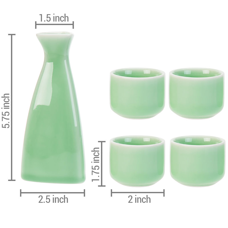 Juozapas Ceramic 5 - Piece Carafe Set