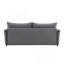 Lit gigogne escamotable en tissu avec rangement-1983963413