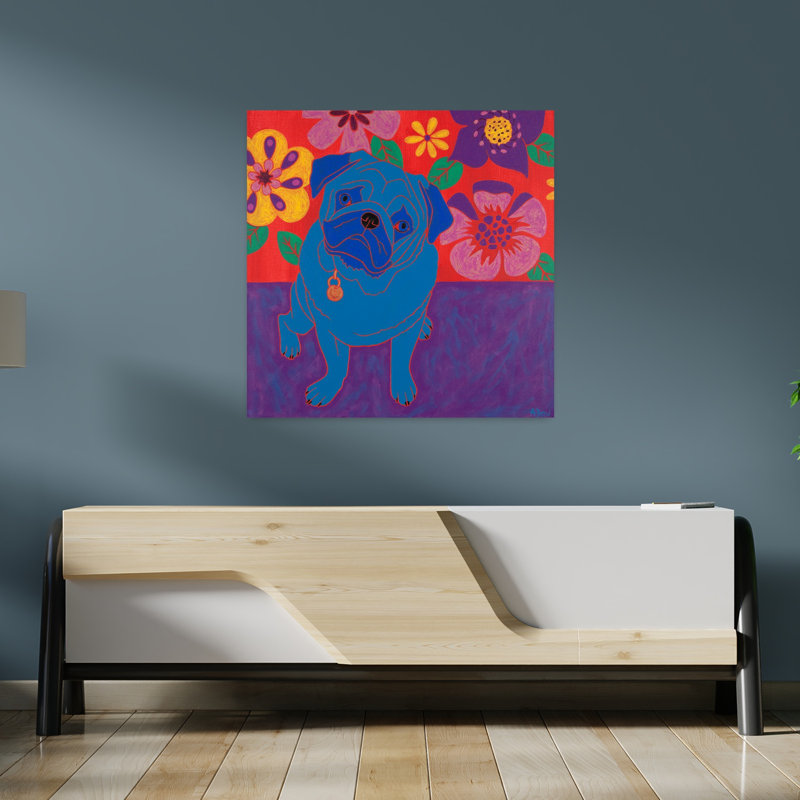 Art contemporain perspicace carlin, H 36 po x l 36 po