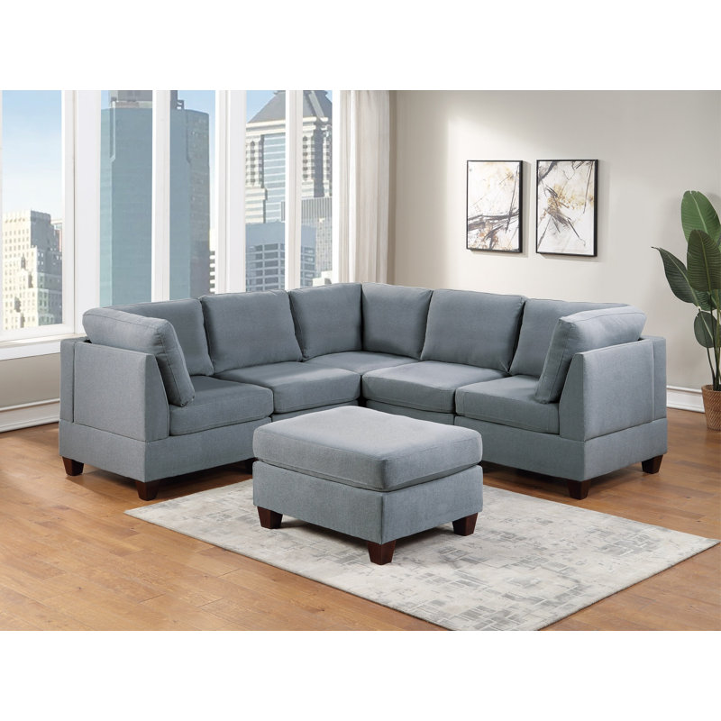 Repose-pieds de cocktail contemporain moelleux 1pc