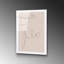 Superbe peinture murale en verre trempé de 11,8 po x 17,7 po | 100% verre trempé, épaisseur: 0,16 pouce | Impression de surface arrière résistante à la décoloration, couleurs vives | Parfait pour la décoration intérieure et l'esthétique moderne