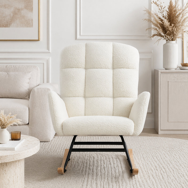 Fauteuil à bascule Teddy