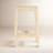 The Colony Stool Features A Timeless, Minimalist Design With Clean Lines And A Natural Light Brown Finish.-117394860