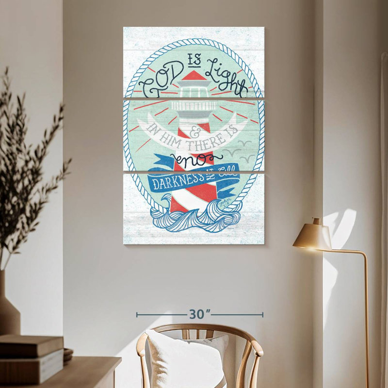 Tergel My Captain Shiplap II, 65" H x 42" W