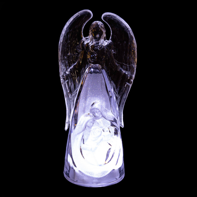 Figurine de Noël en cristal 9 po