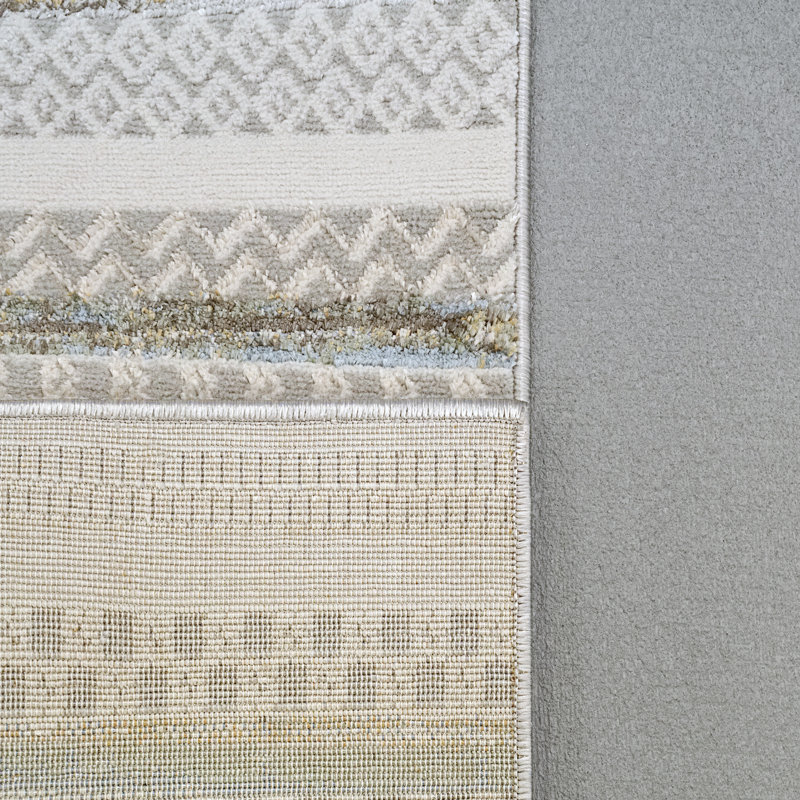 Tapis gris Mcmullan, Tapis de couloir 2 pi 2 po x 7 pi 7 po