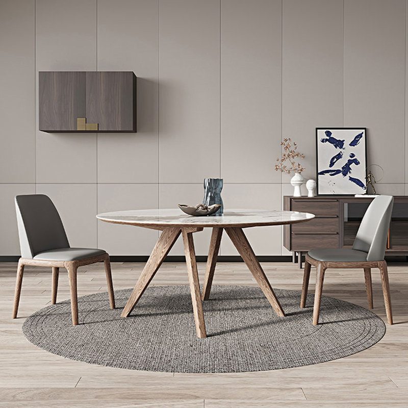 Table ronde simplifiée, H 29,52 po x L 55,11 po x l 55,11 po