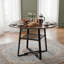 Round Metal Base Dining Table-611522146-611522173