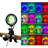 RGB Sunset Projection Lamp Floor Lamp with Flexible Tripod Stand