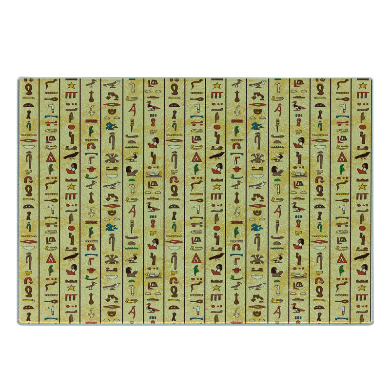 Multicolore planche à découper Ambesonne