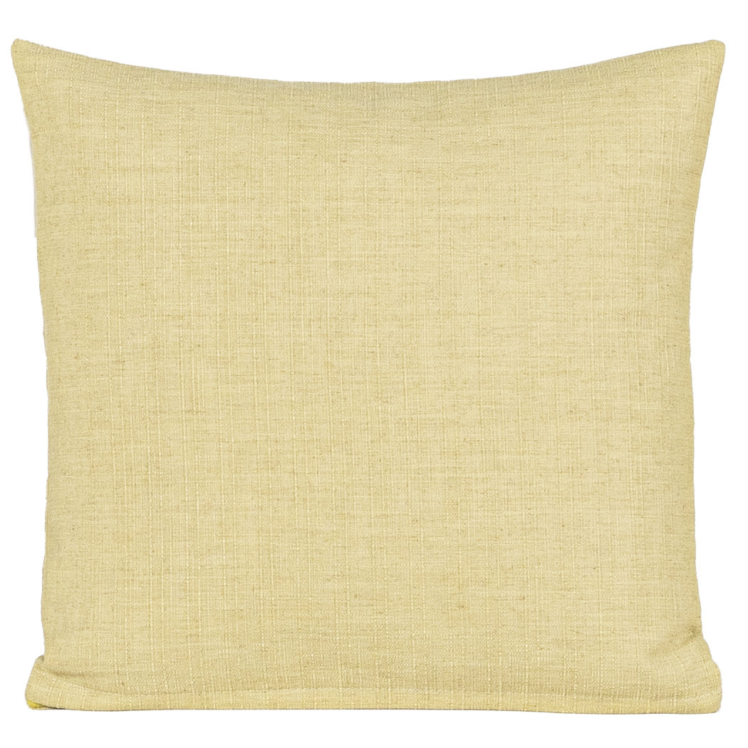 Belmont Throw Pillow, Green, Square 18", Polyester