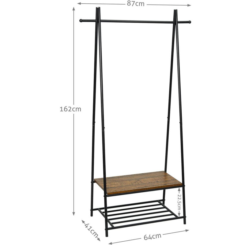 Metal Freestanding Coat Rack
