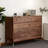 Brass Solid Wood Sliding Rail Buffet Table-167642337