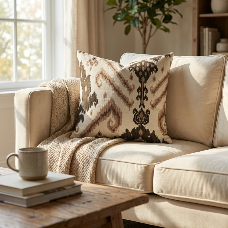 Amare Dream Square Indoor/Outdoor Pillow Cover & Insert, Square 16"