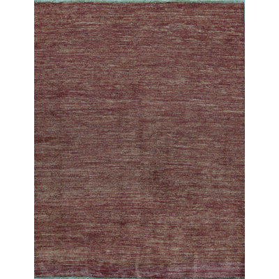 Hand-Knotted High-Quality Red Area Rug