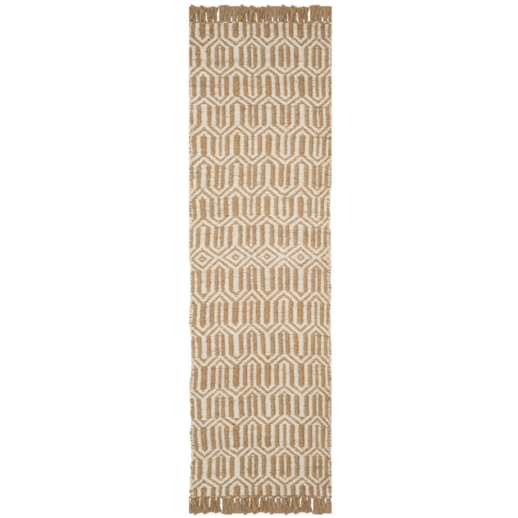 Oakland Fiber Hand Woven Jute Geometric Rug