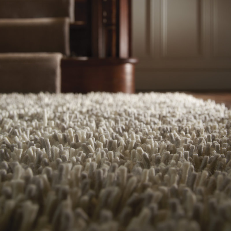 Jacinta Solid Colour Wool Hand Woven Area Rug, Rectangle 200 x 300cm
