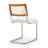 Boucle Low Rattan Back Side Chair-93022002