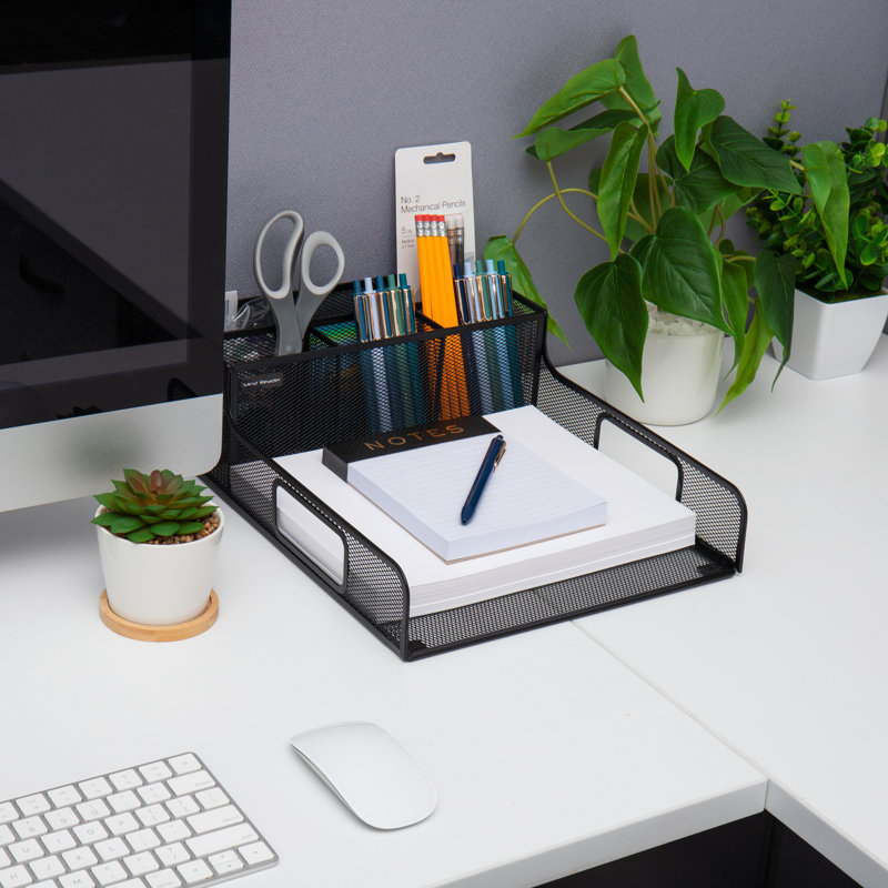 Metal Rectangle Flatware Caddy