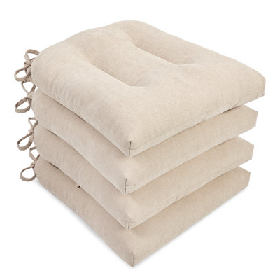 Coussin de siège 4 pièces Ebern Designs