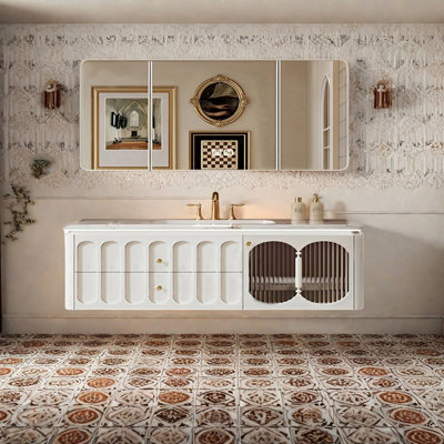 American modern style bathroom cabinet