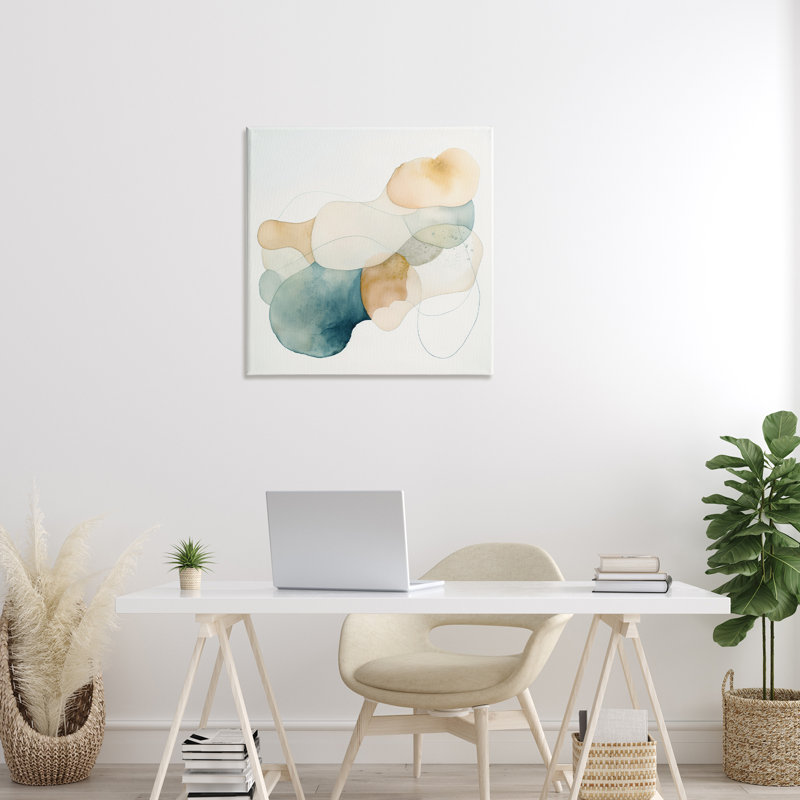 «Soft Soft Oblique Abstract Shapes», art par Irena Orlov, H 30 po x l 30 po