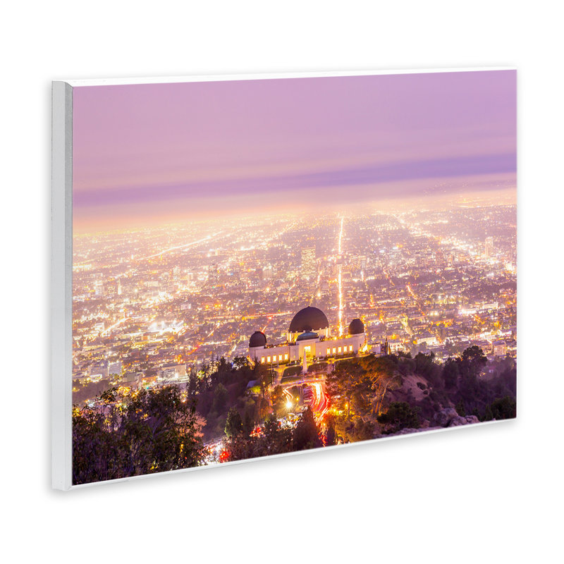 «Griffith Park Scenic Panorama», plaque murale par Jeff Poe, photographie, H 10 po x l 15 po