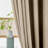 Thermal Insulated Faux Linen Textured 100% Blackout Curtains for Bedroom Rod Pocket & Back Tabs (Set of 2)-1613723719-1613723717