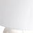 2-Pack 3-Way White Ceramic Table Lamp