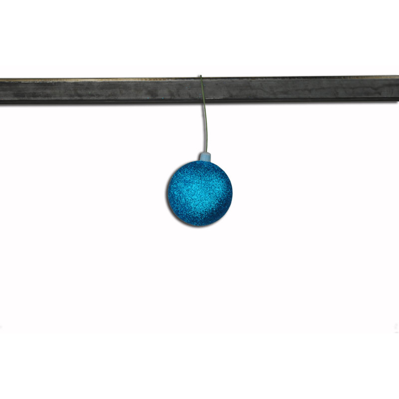 Shatterproof Ball Ornament, Aqua