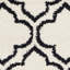 Tapis géométrique ivoire / anthracite Ammundsen-589722907