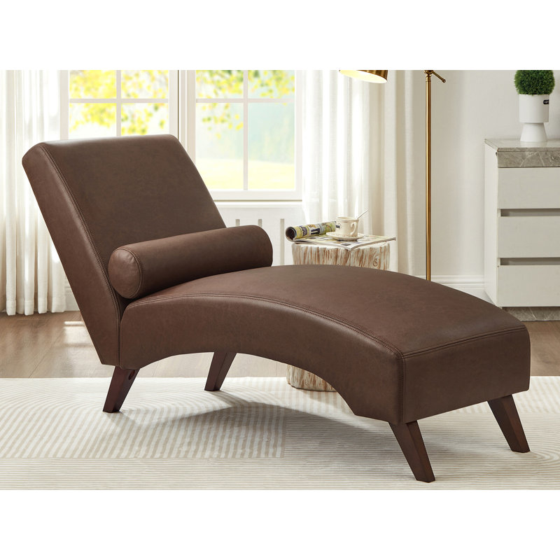 Chaise longue rembourrée, Brown