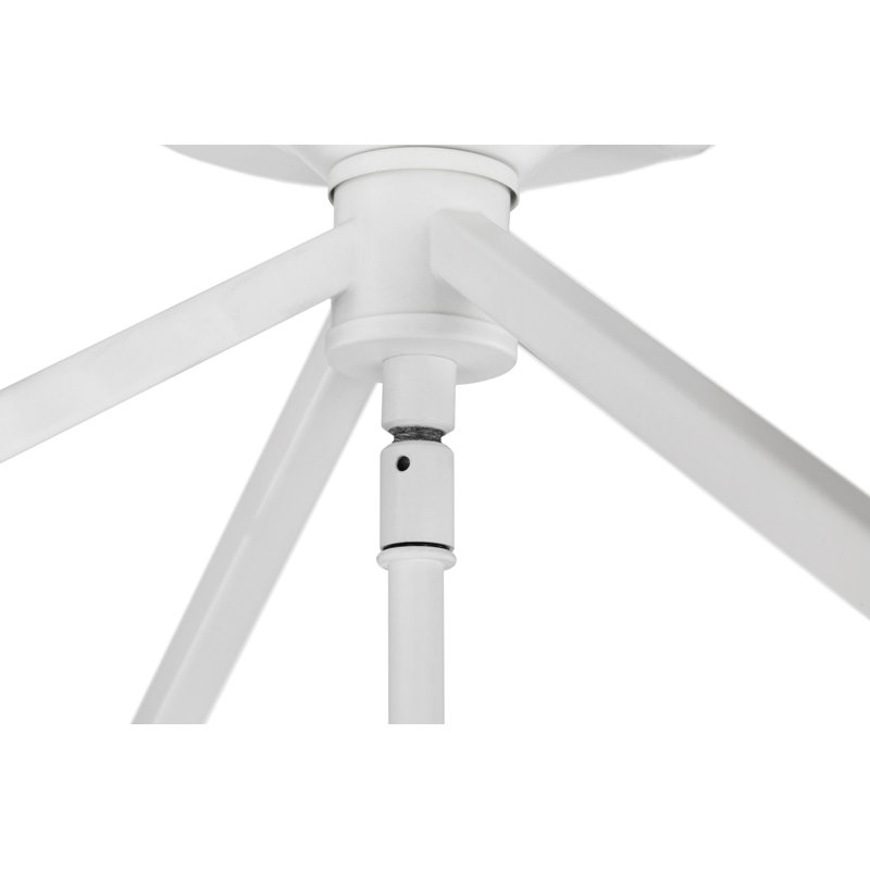 Plafonnier semi-encastré 4 lumières 12 po Drexil, Blanc