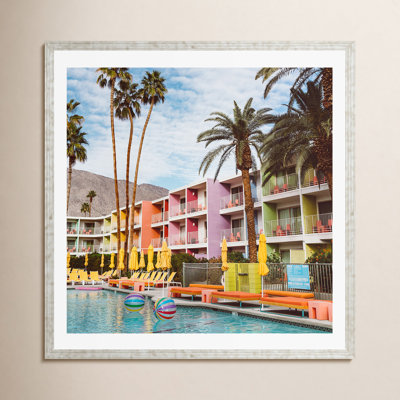 Tulle "Palm Springs Pool Day VII" Print