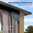 SUNJOY Kingston 12x10 Gazebo, Steel Hardtop Gazebo with Curtain and Netting - Cedar Posts-125326358