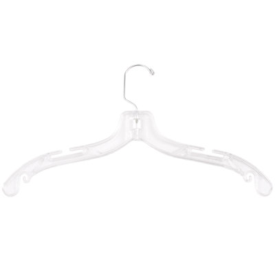 Illman Plastic Standard Hanger for Dress/Shirt/Sweater