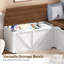 Banc de rangement en L Farmhouse