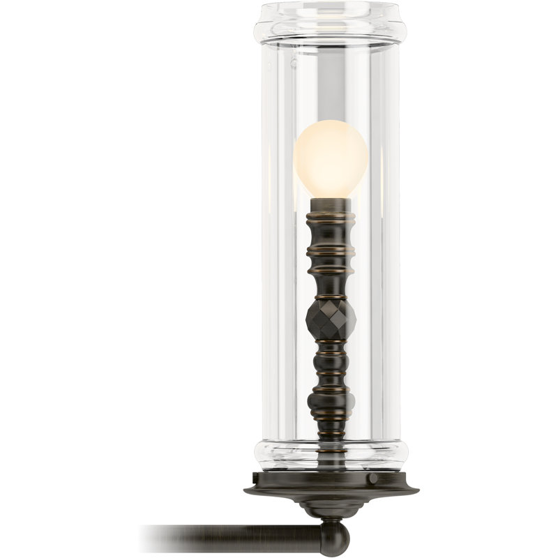 Lustre rectangulaire à 3 lumières pour îlot de cuisine Damask, Bronze frotté à l'huile