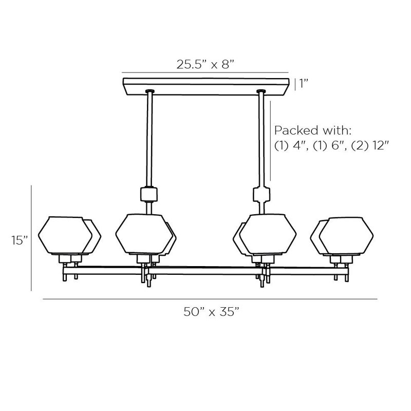 Holm Linear Chandelier
