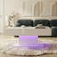 Budwin Sliding Top Storage Coffee Table with High Gloss Finish, Modern Living Room Table-1226026588